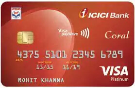 ICICI HPCL Coral Credit Card